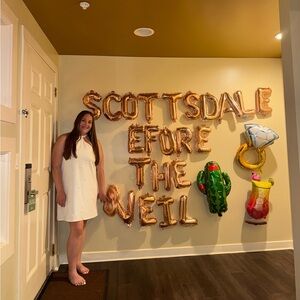 White Sleeveless Dress